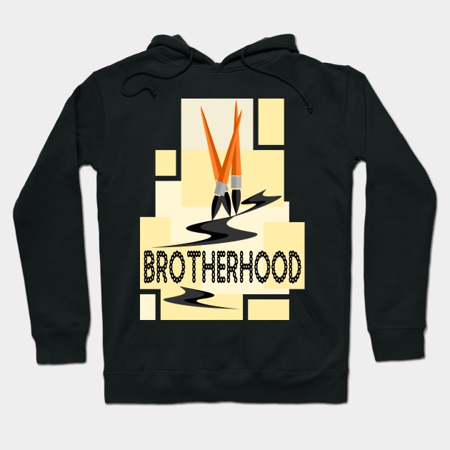 brotherhood Hoodie by taniplusshop